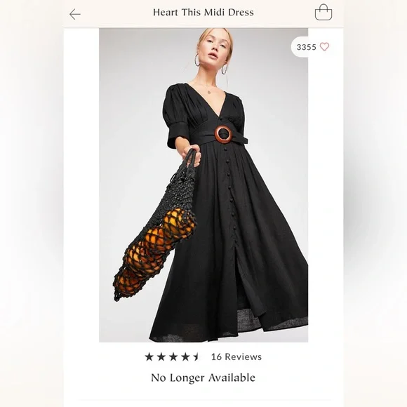 Free People | Dresses | Free People Heart This Dress Midi Dress | Poshmark